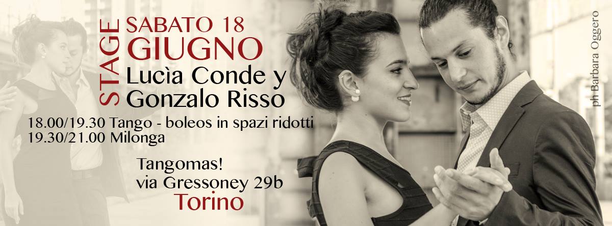 Stage con Lucia Conde y Gonzalo Risso