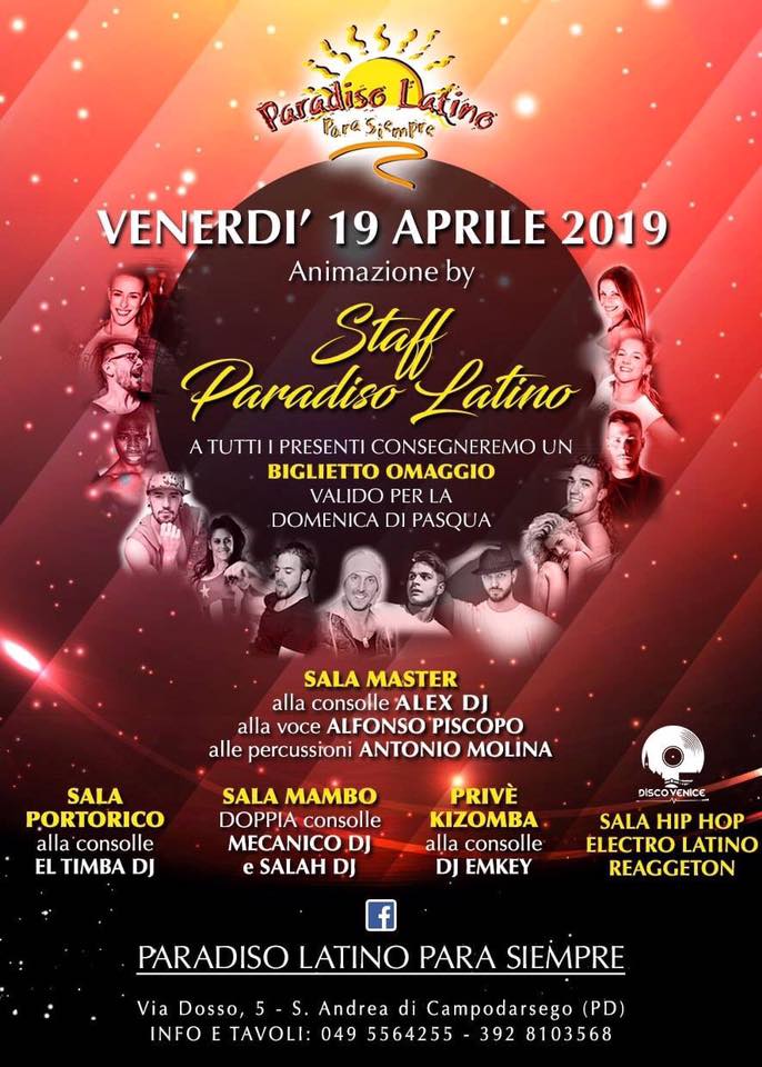 SE BAILA - IL VENERDÌ PARADISO LATINO