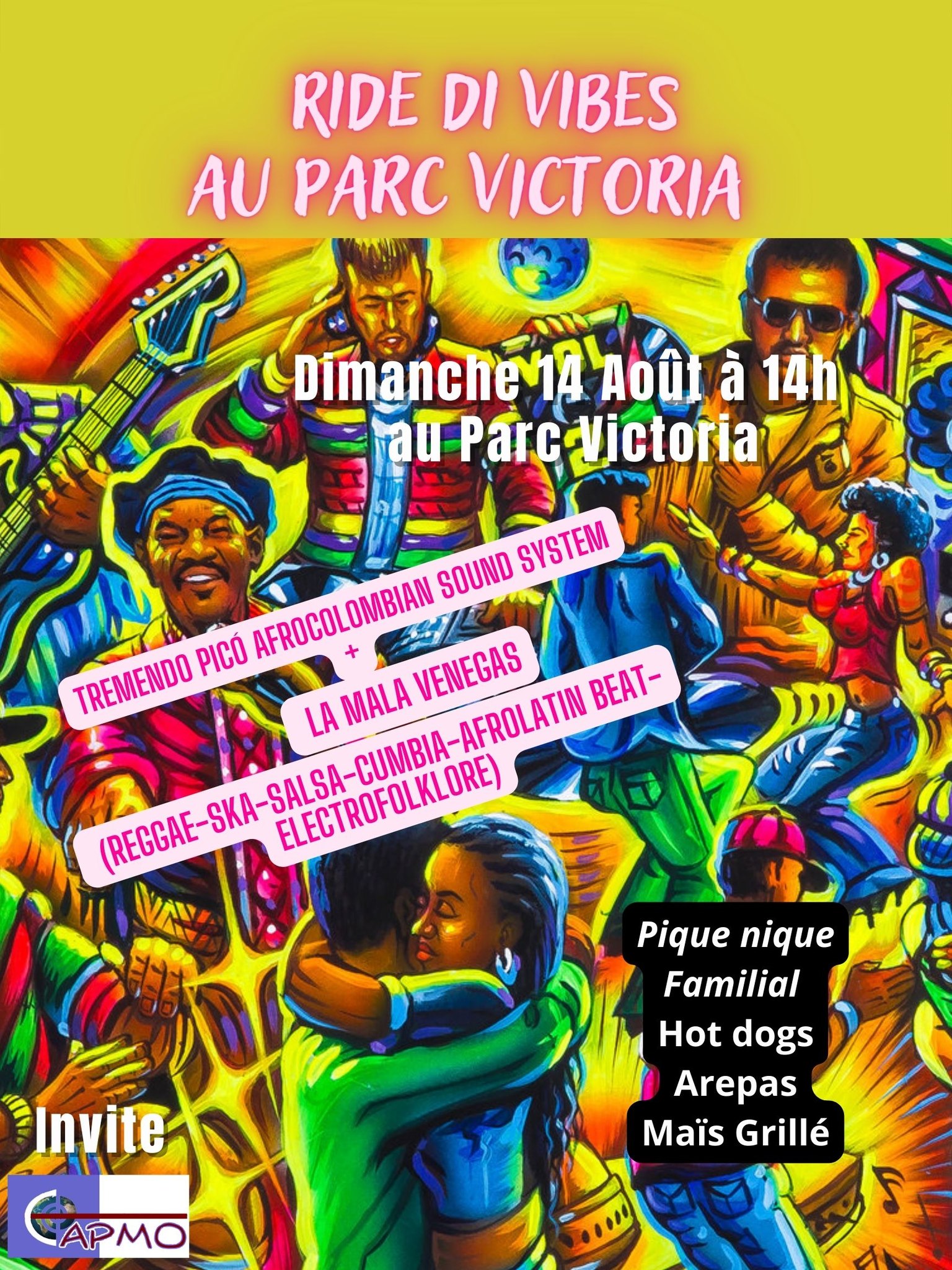 RIDE DI VIBES au Parc Victoria Pique-nique en famille!