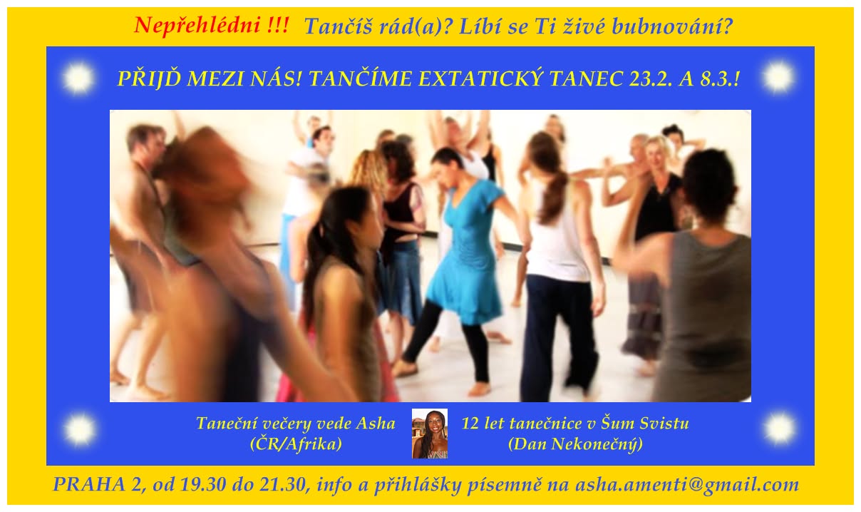 ECSTATIC BODY DANCE S ŽIVOU HUDBOU (Projekt Tancem k integritě)