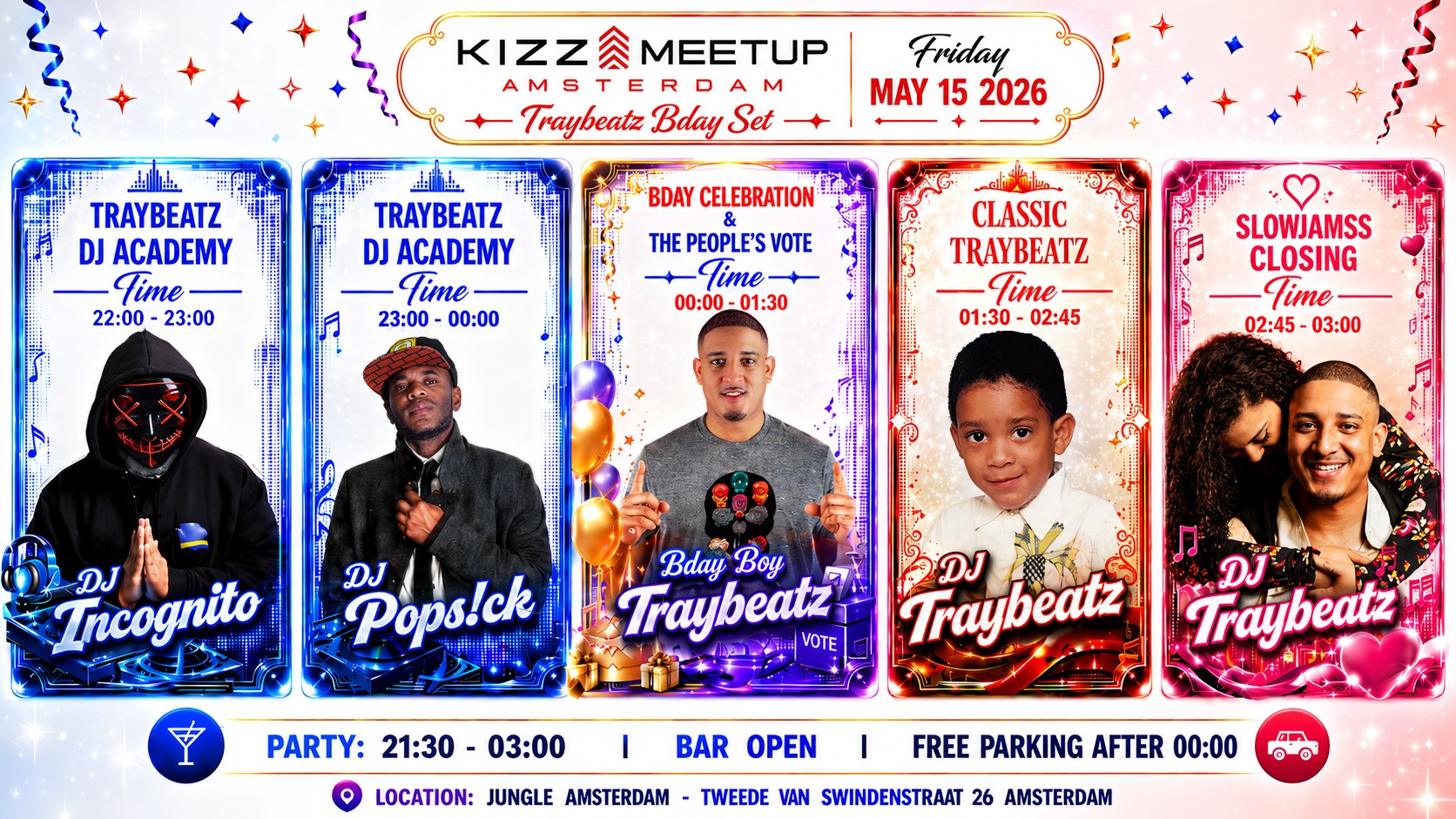 KIZZ MeetUp 'Friday Edition': Traybeatz Bday Bash