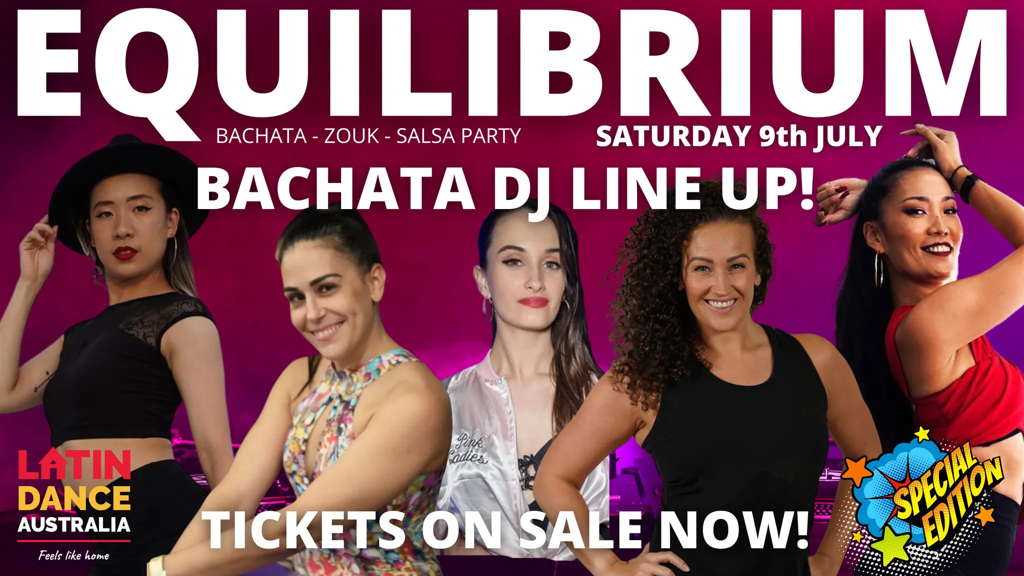 EQUILIBRIUM - LADIES NIGHT SPECIAL!