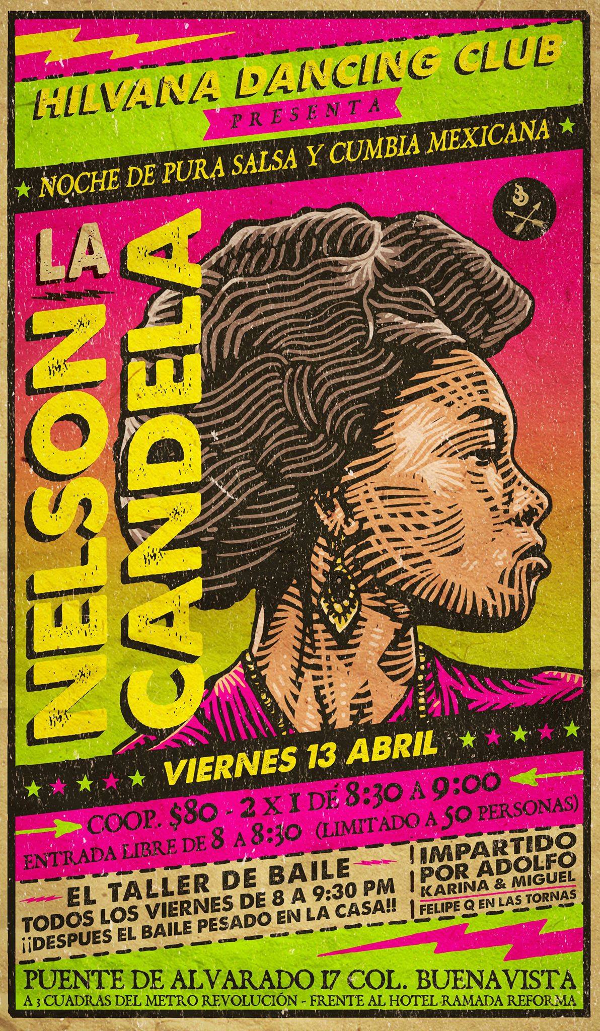 La Nelson Candela en el Hilvana