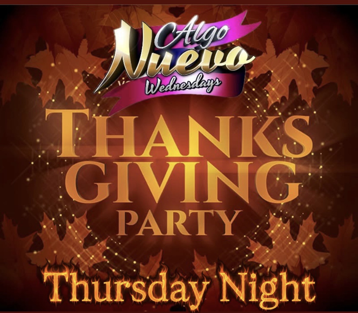Cabin Fever Thanksgiving Party @ ALGO NUEVO- THURSDAY