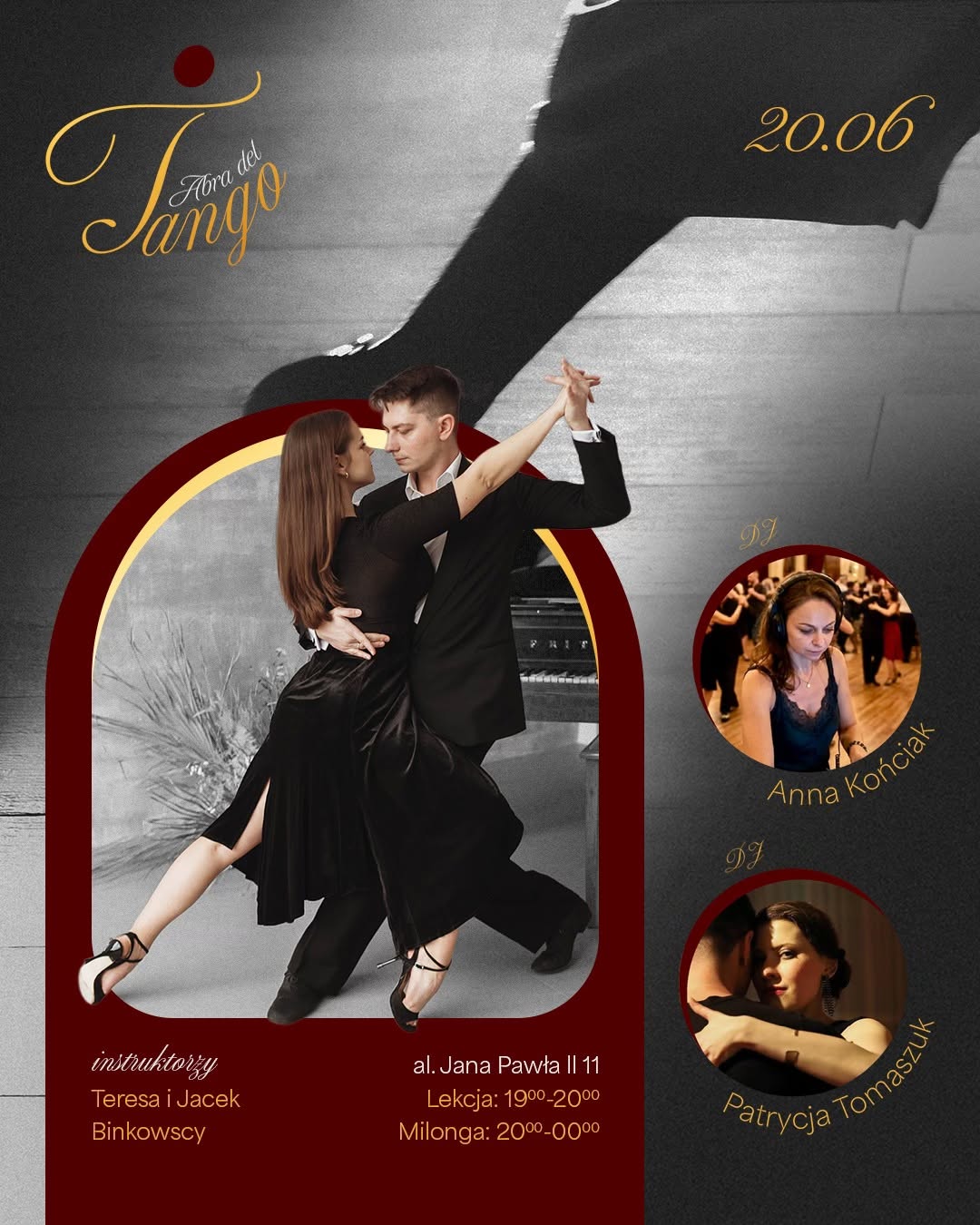 ABRA DEL TANGO - nowa Milonga w Warszawie