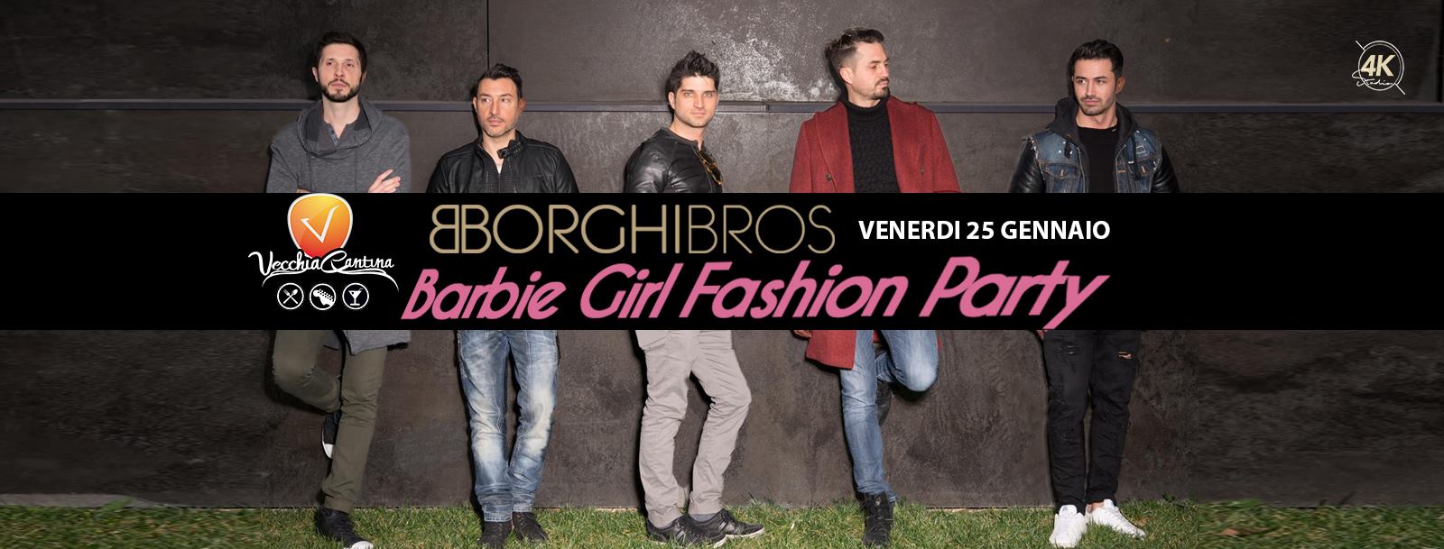 Barbie Girl Party - Borghi Bros Live in Vecchia Cantina