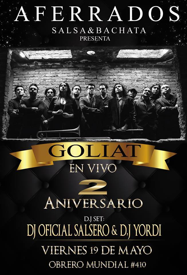 2° Aniversario de Aferrados de la Salsa & Bachata