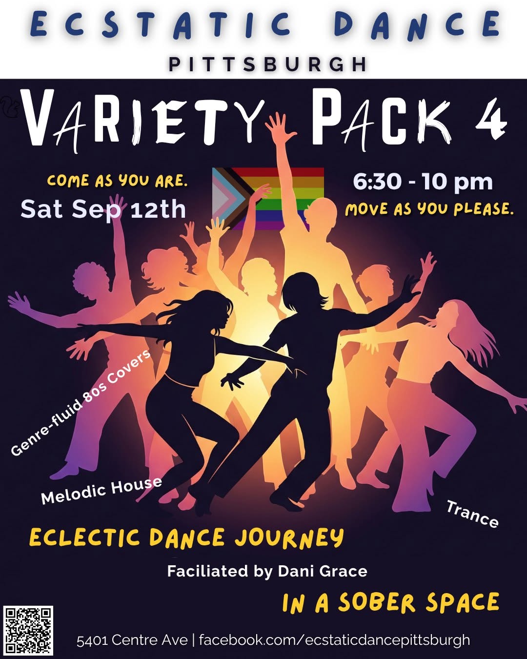 Ecstatic Dance - Variety Pack 4 w Dani Grace!