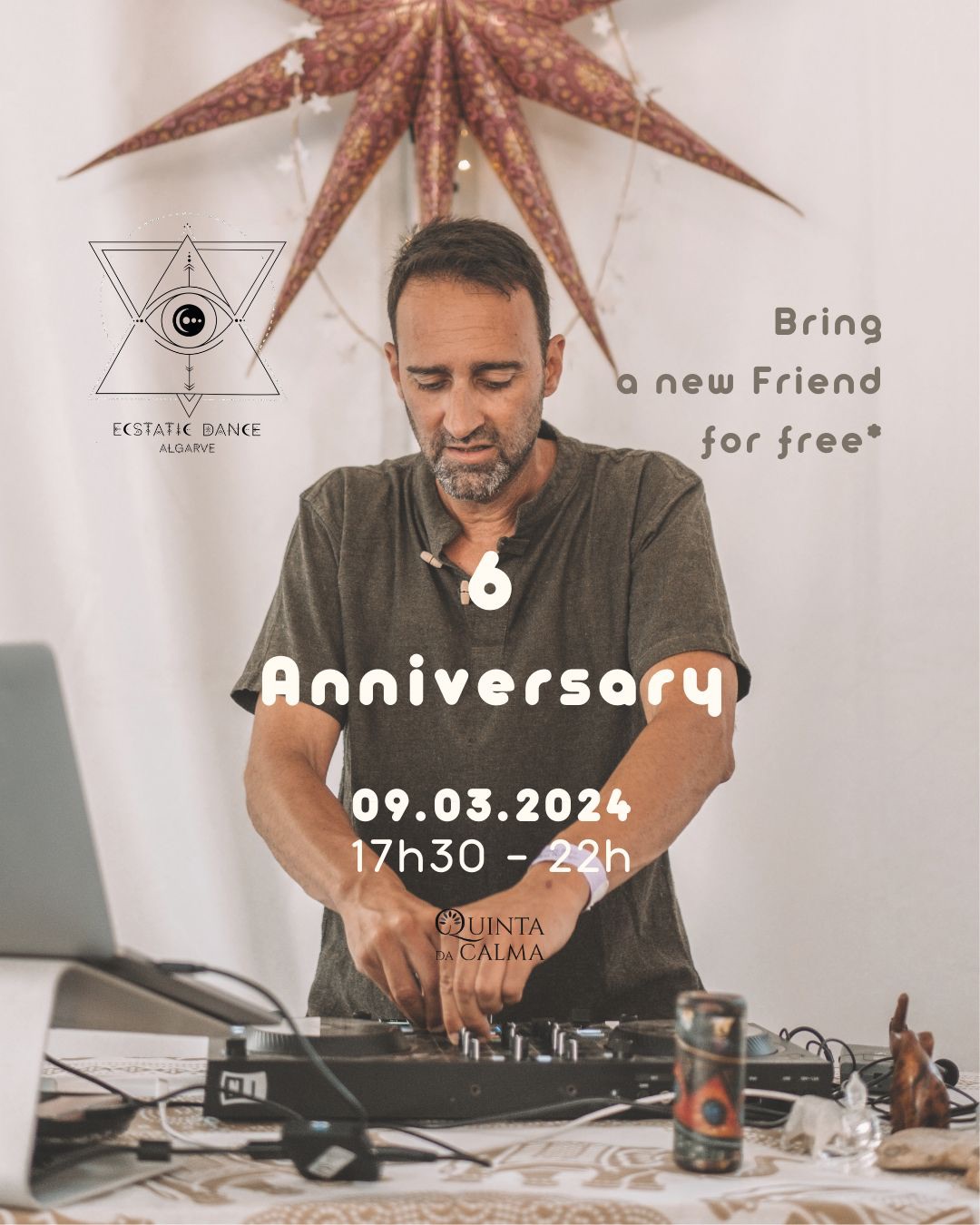 Ecstatic Dance Algarve - 6th Anniversary