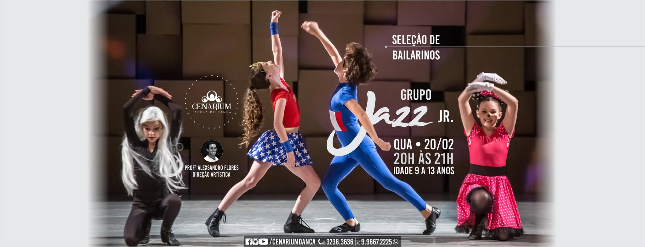 Seleção de Bailarinos • Grupo Jazz Júnior