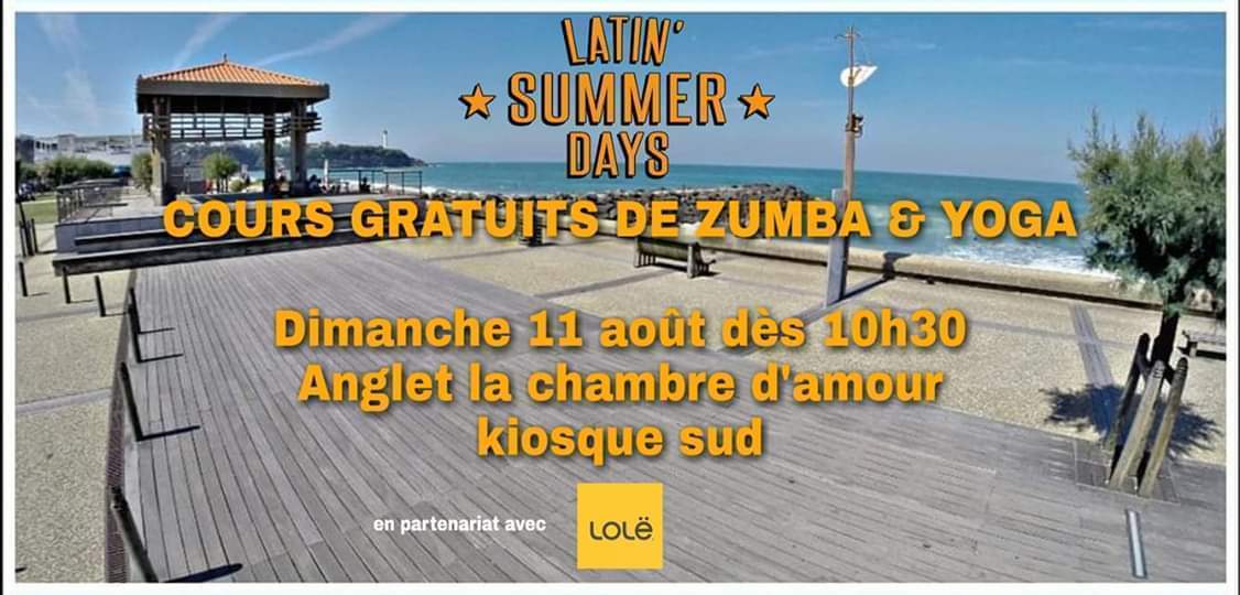 Latin'summer days : modification cours gratuits de zumba et yoga