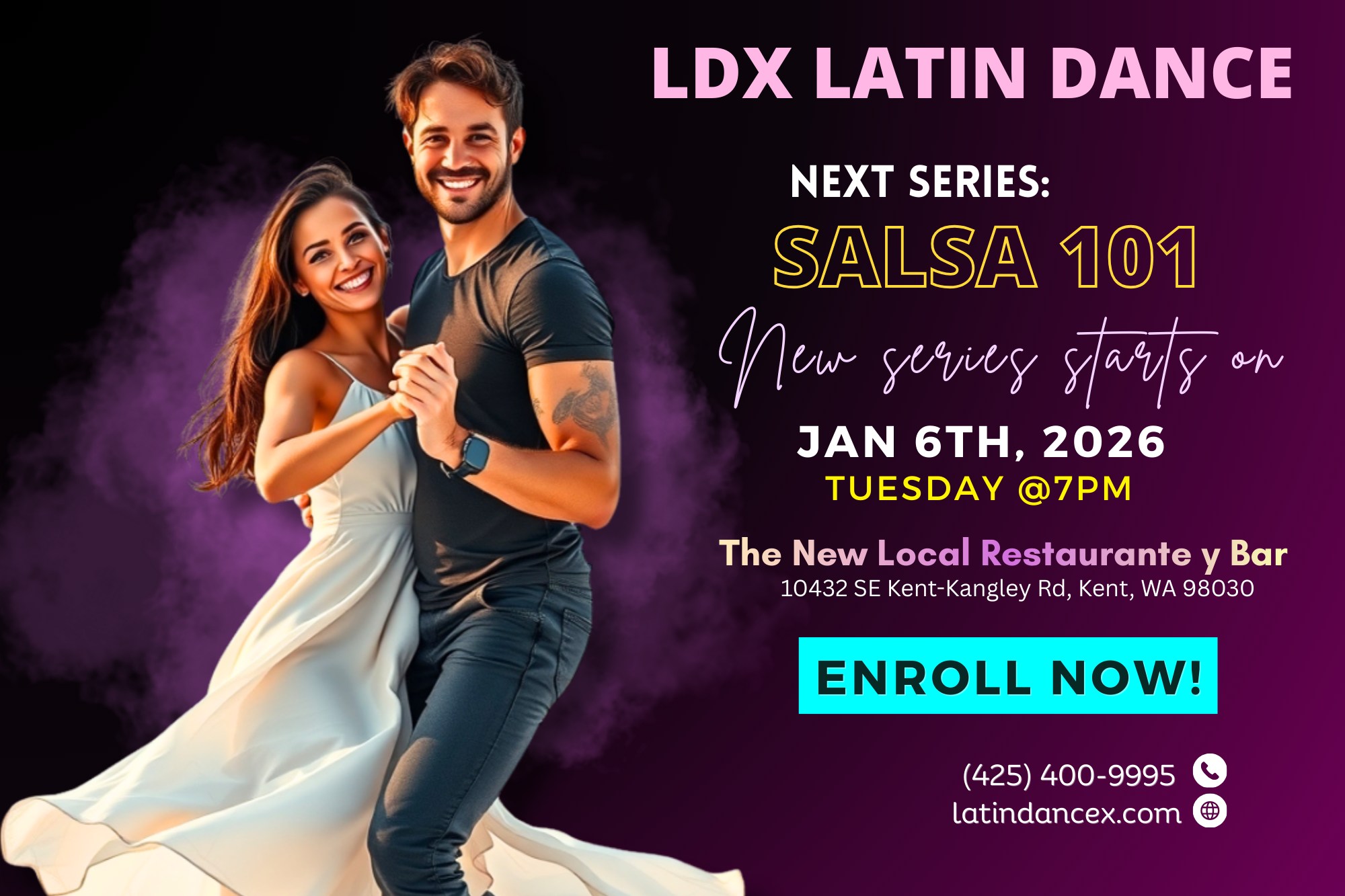 Intro To Latin Social Dancing - Salsa 101