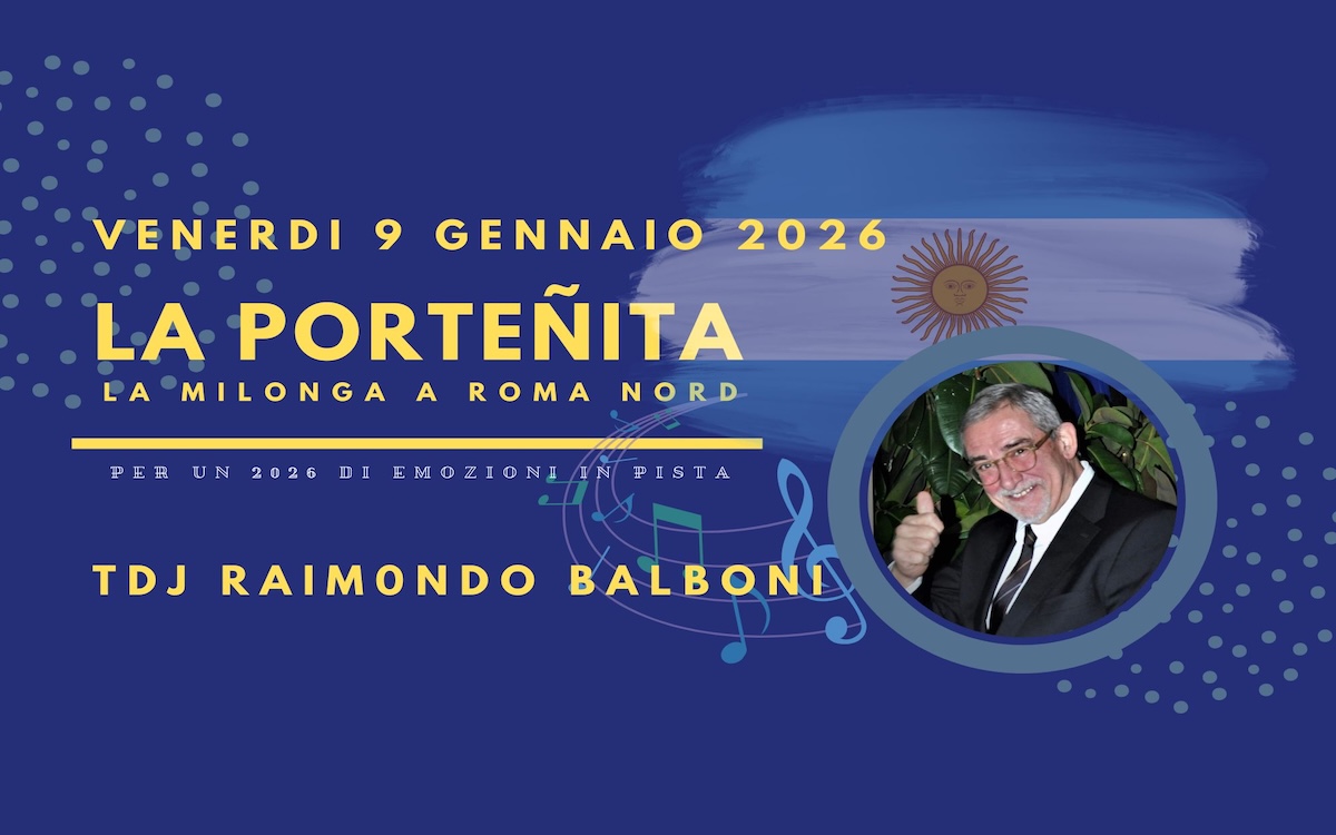 9 01 LA PORTEÑITA Tdj RAIMONDO BALBONI Gran milonga tradicional