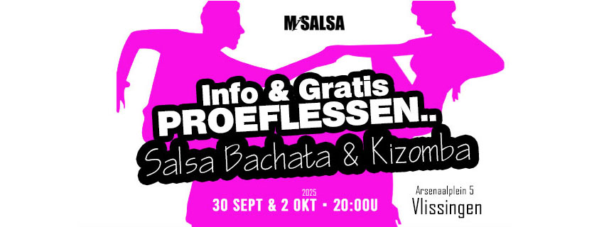 Gratis Proeflessen • 30 september en 2 oktober