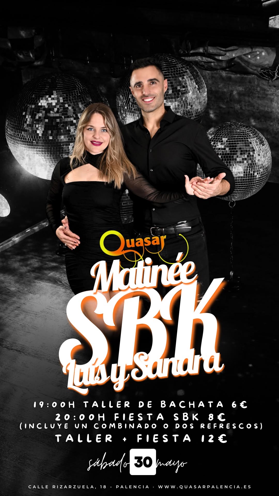 ✨ ¡Último sábado de mayo con mucho ritmo en Quasar! ✨