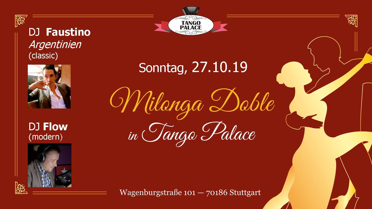 Milonga DOBLE in Tango Palace
