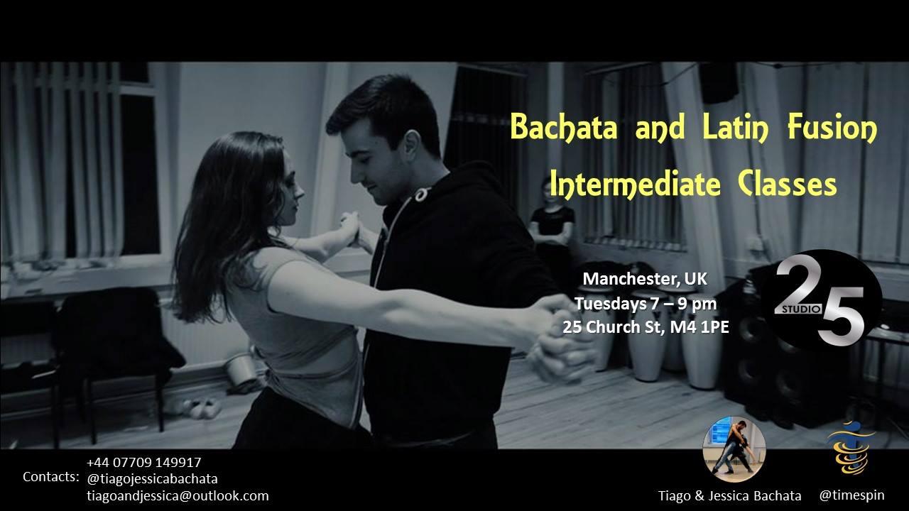 Bachata & Latin Fusion Classes in Manchester - Tiago & Jessica