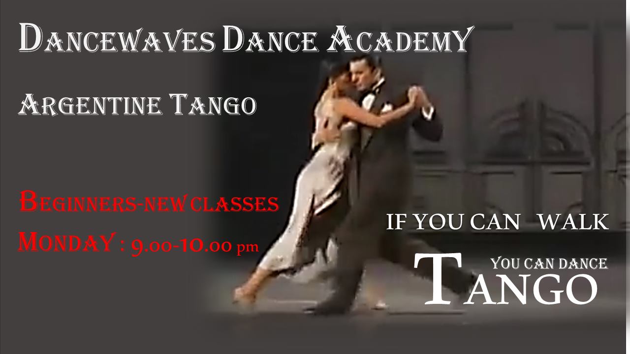 Argentine Tango- Beginners New classes