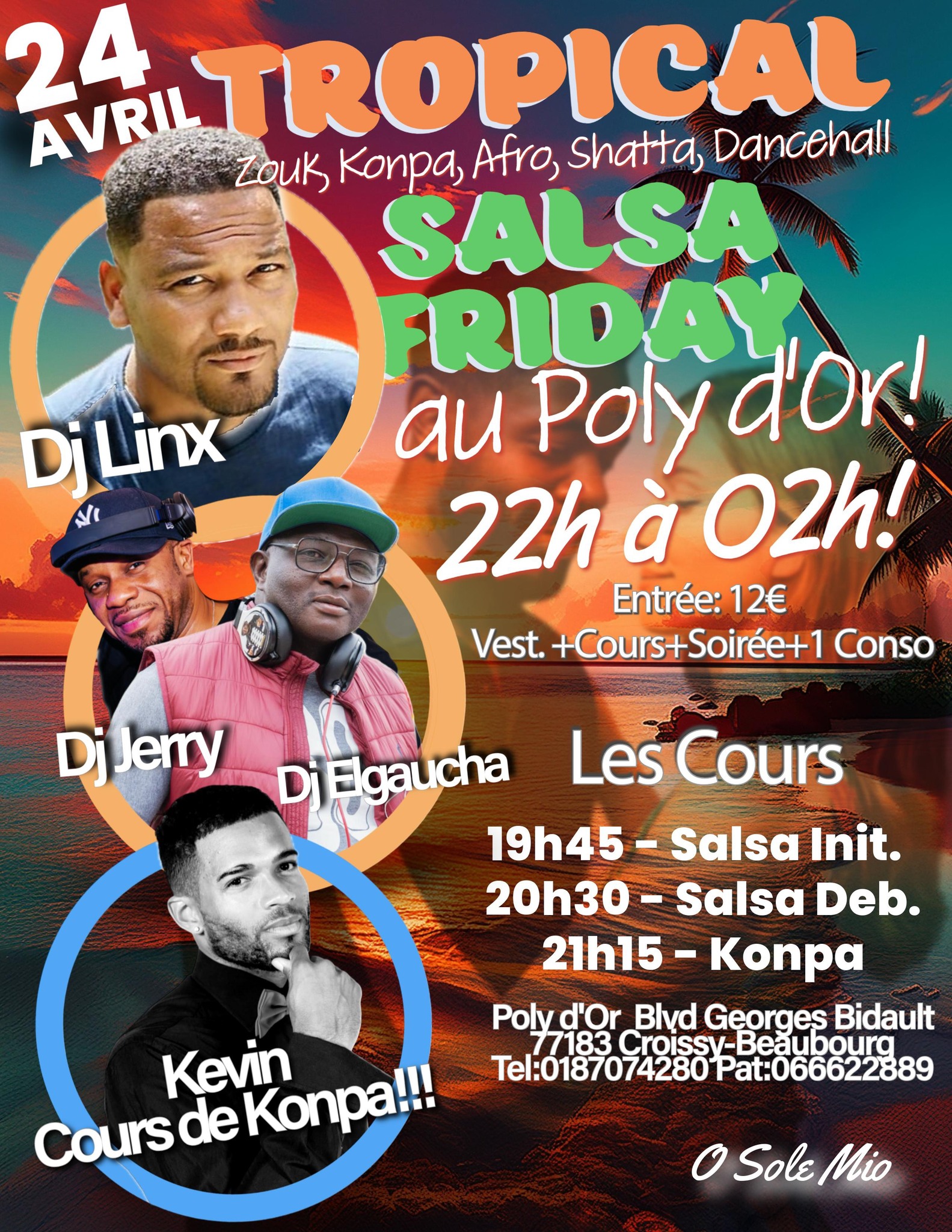 Tropical Salsa Friday au Poly D'Or