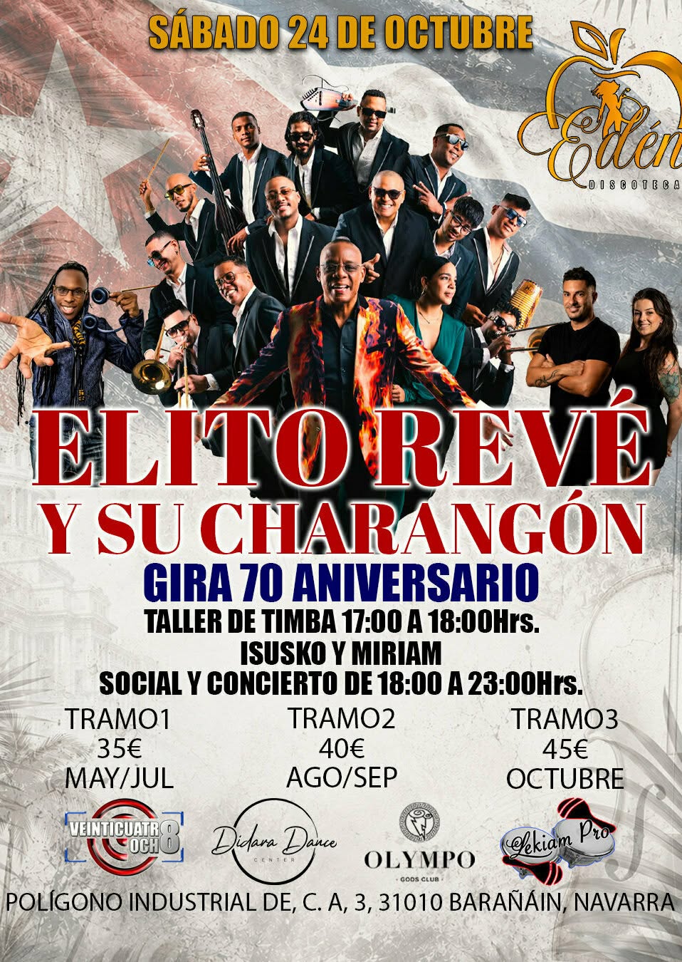 CONCIERTO ELITO REVÉ Y SU CHARANGÓN