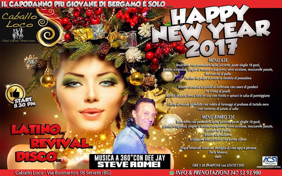 Veglione di Capodanno 2016 2017 Caballo Loco