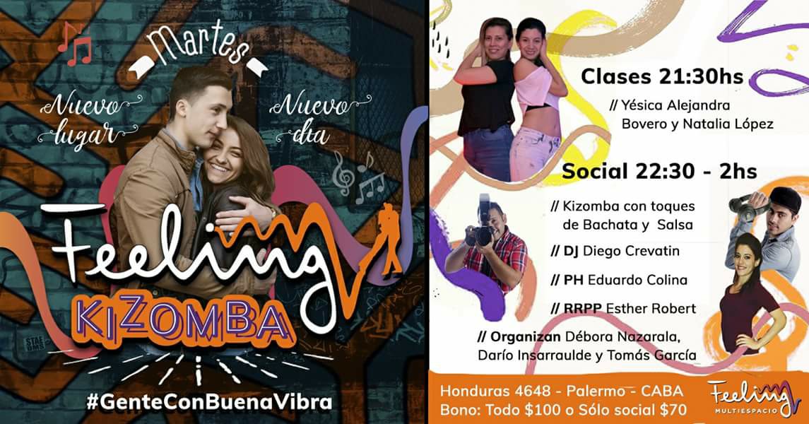Feeling Kizomba - Martes 21 11