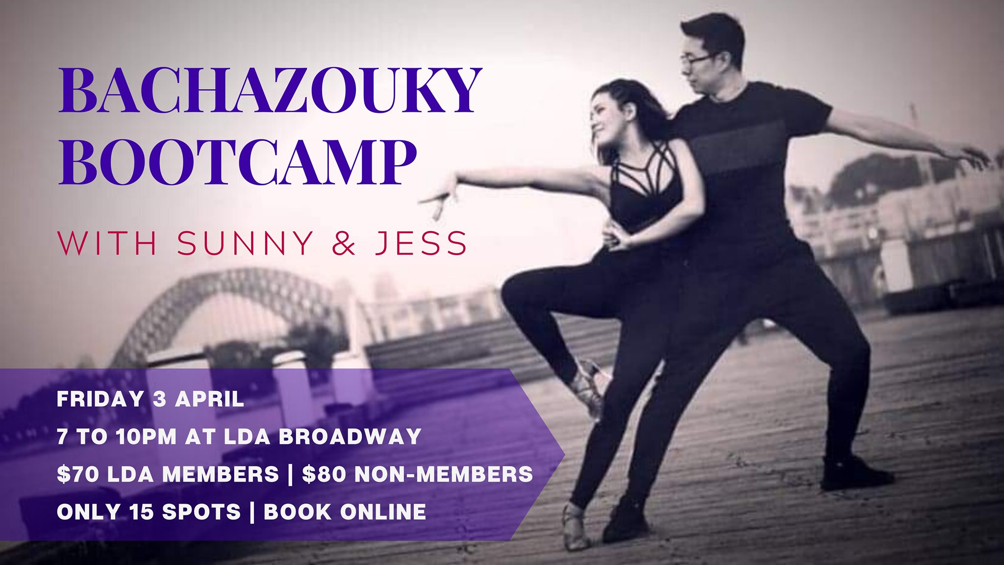 Postponed - BachaZouky Bootcamp with Sunny & Jessica