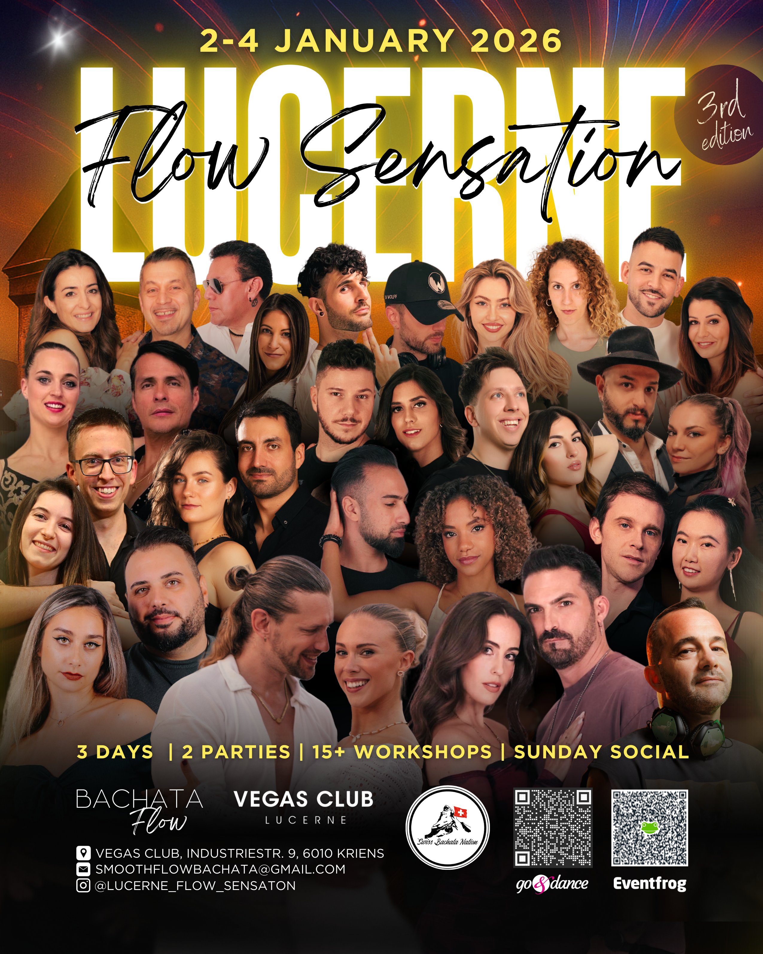 Lucerne Flow Sensation - Bachata & Salsa Festival (3rd Edition)