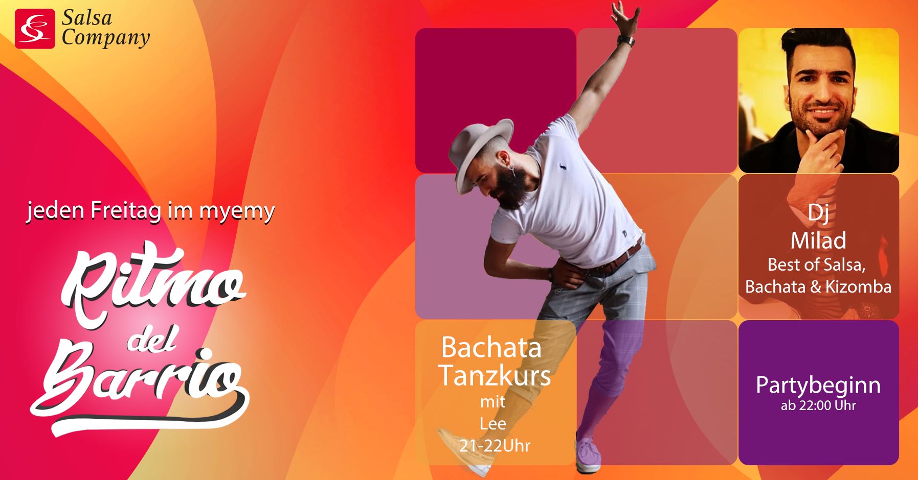 Salsa und Bachata Party im Myemy Stuttgart