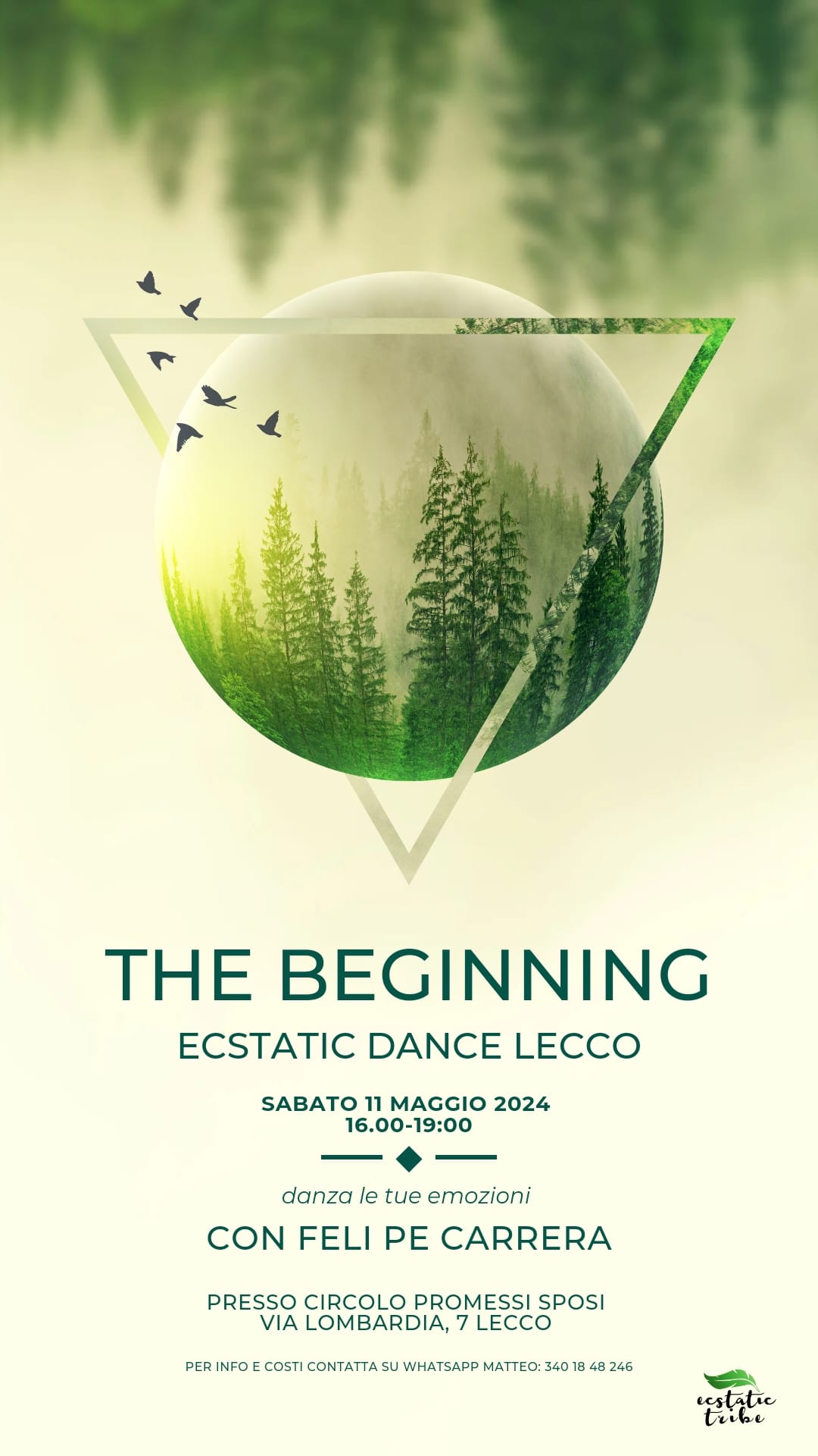 ECSTATIC DANCE LECCO - THE BEGINNING