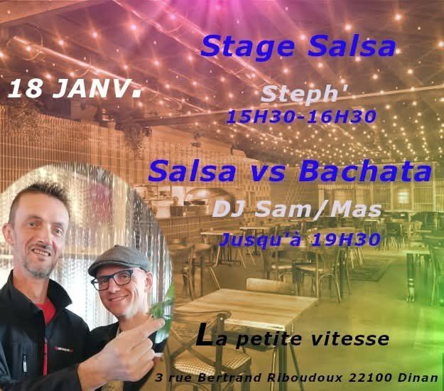 Salsa vs Bachata - La petite vitesse Dinan