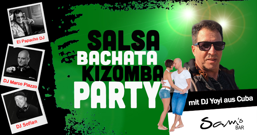 Salsa-Kizomba-Bachata & Latino Party mit DJ Yoyi