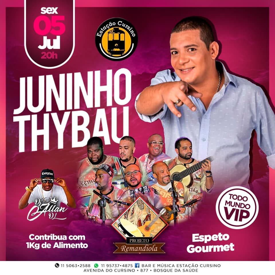 Projeto Remandiola + Juninho Thybau Direto do Rio De Janeiro