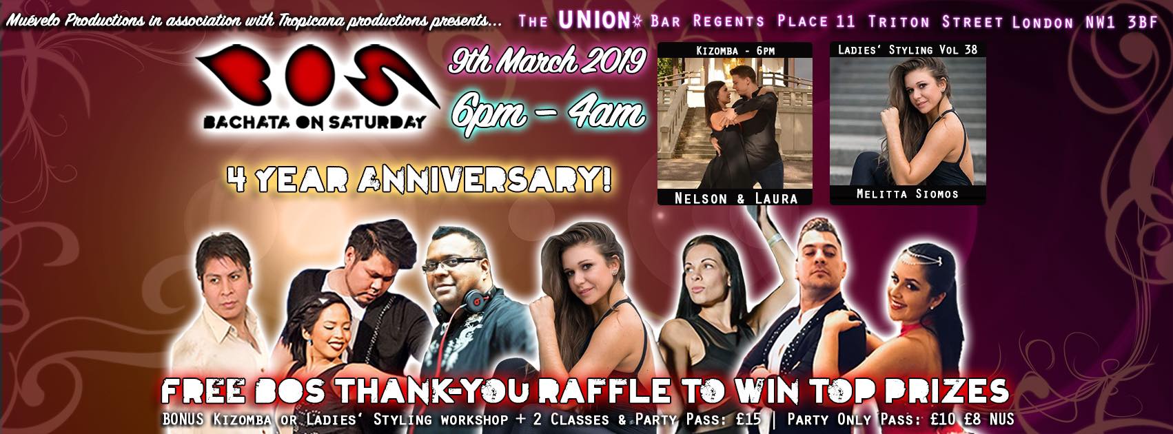 BOS 4TH Year Anniversary