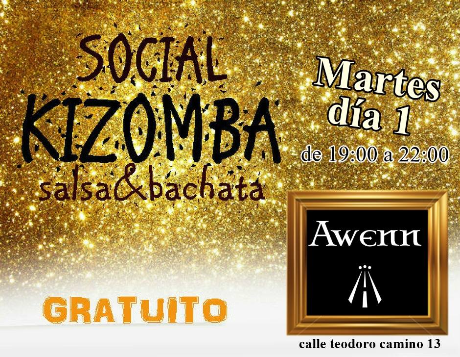 Social de kizomba gratuito -Discoteca Awenn-