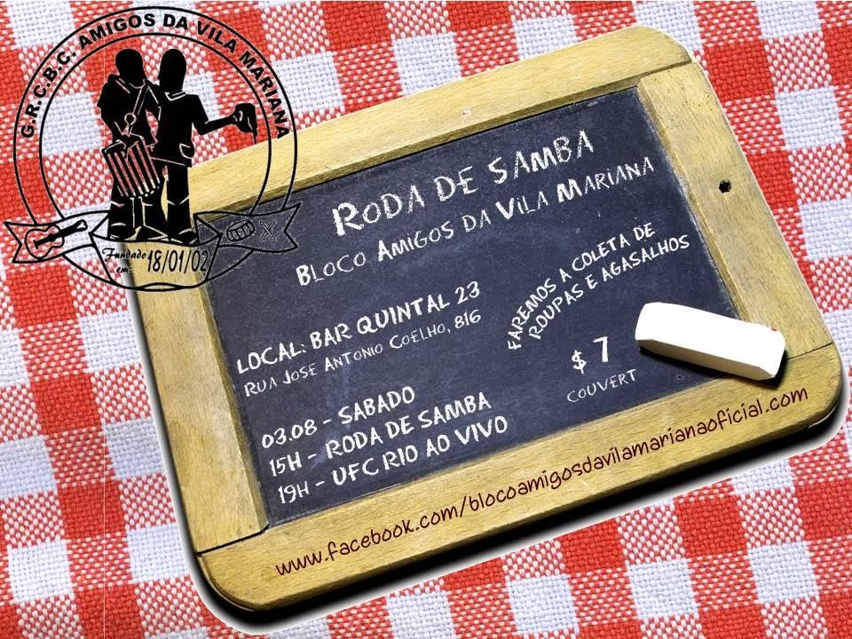 Roda de Samba - GRC Bloco Amigos da Vila Mariana