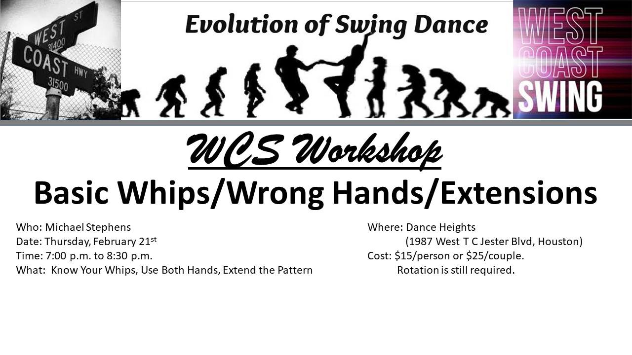 TtD WCS Workshop: Basic Whips Wrong Hands Extensions