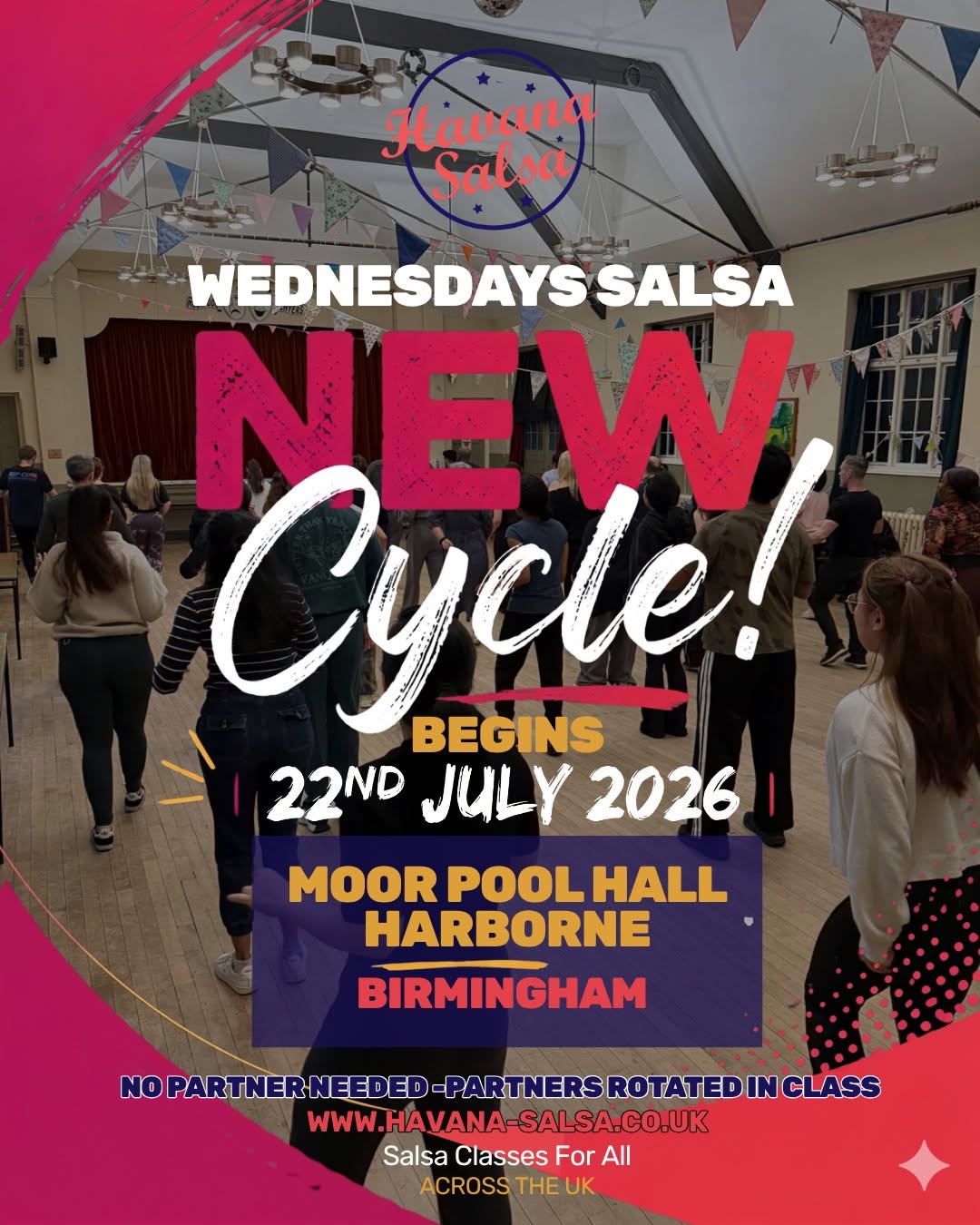 A brand-New SALSA CYCLE is officially launching and it’s tailor-made for absolute beginners!