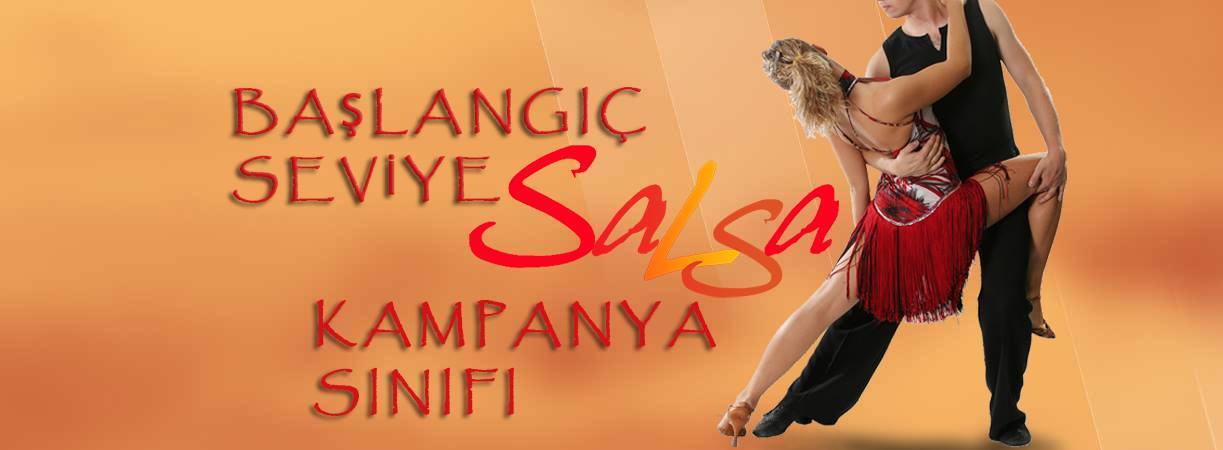 Başlangıç seviye Kampanyalı Salsa sınıfı Başlıyor