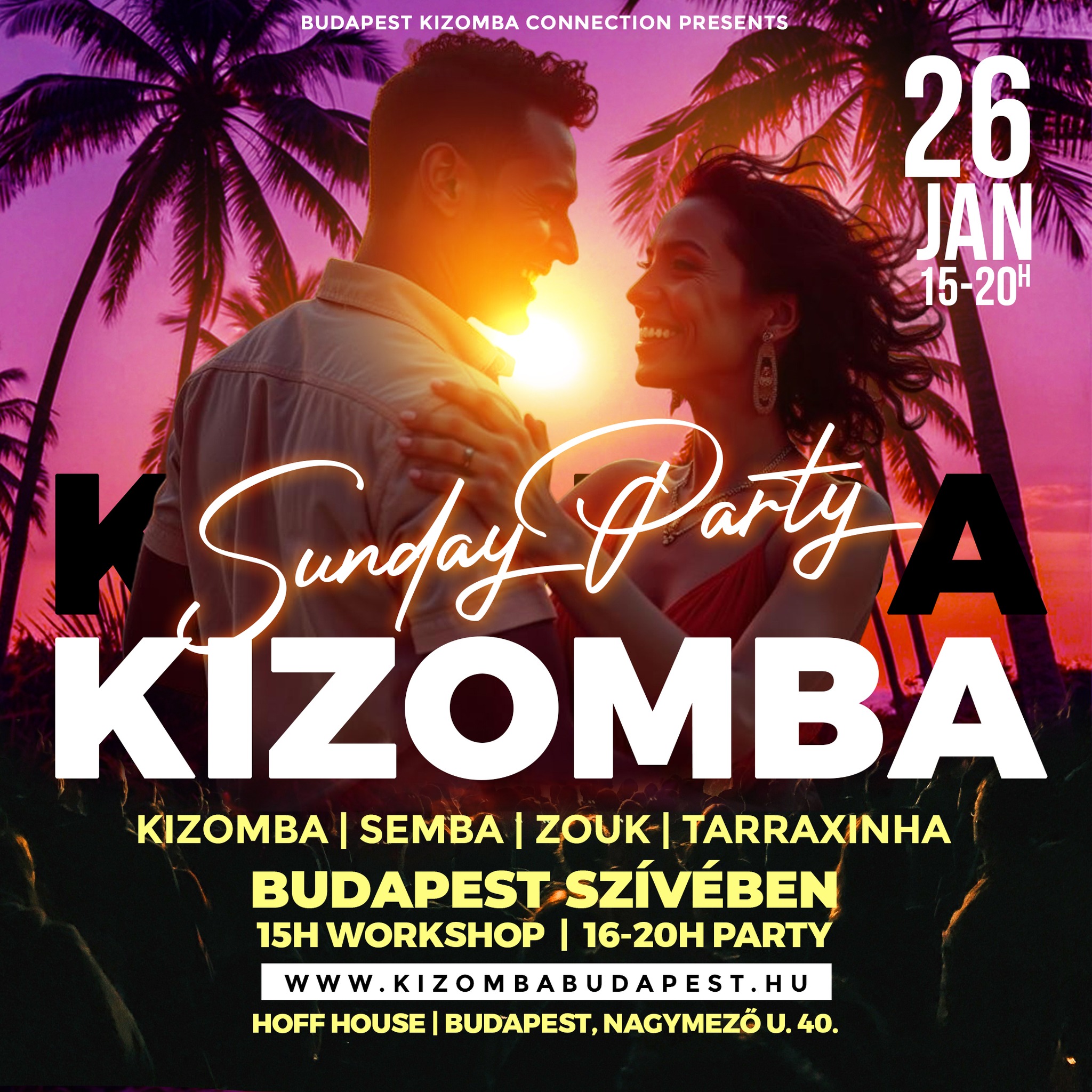 KIZOMBA Sunday Party Hoff House JAN26