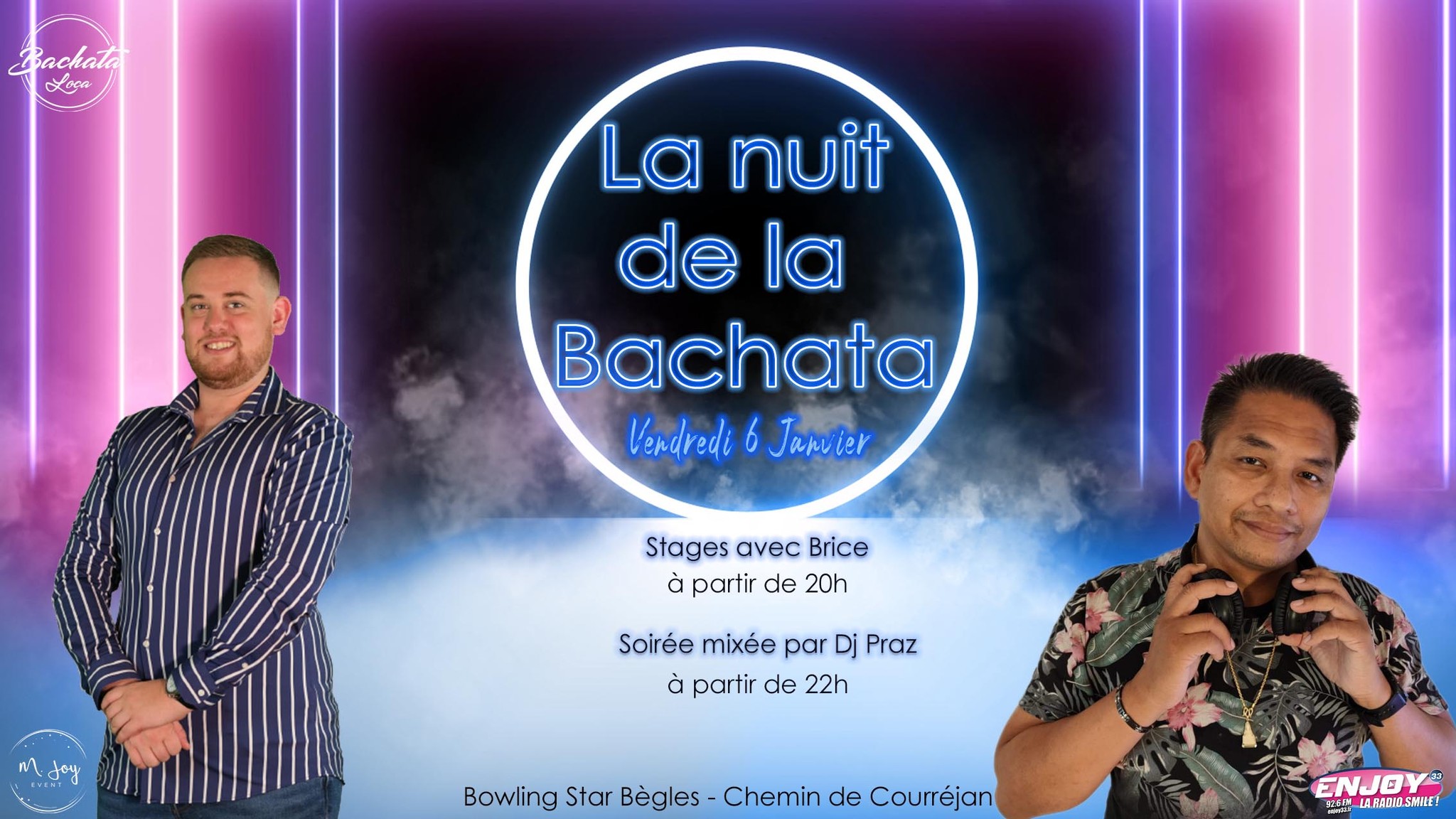LA NUIT DE LA BACHATA 6 JANVIER 2023 & DJ PRAZ