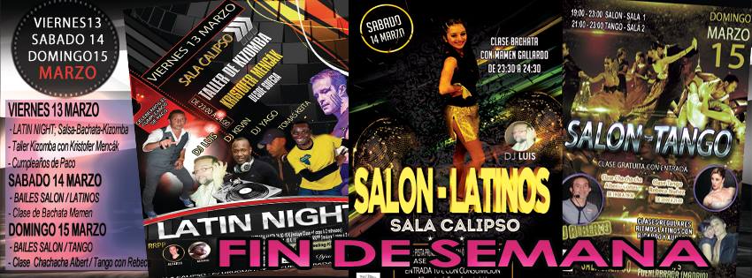FIN DE SEMANA CALIPSO 13-14-15 MARZO 2015