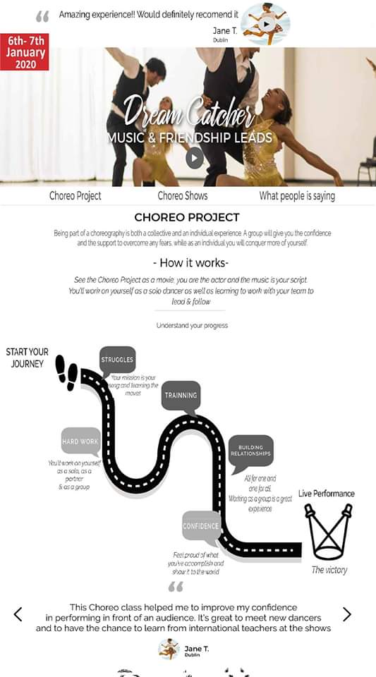 2020 New Dream Catcher Project Salsa & Bachata (6th & 7th Jan)