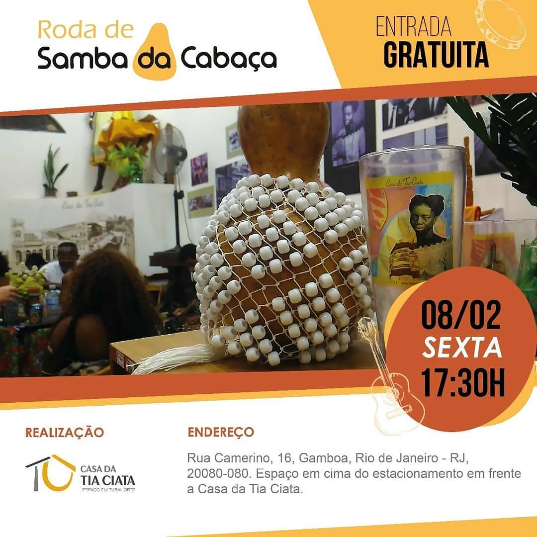 Roda de Samba da Cabaça - Entrada Gratuita