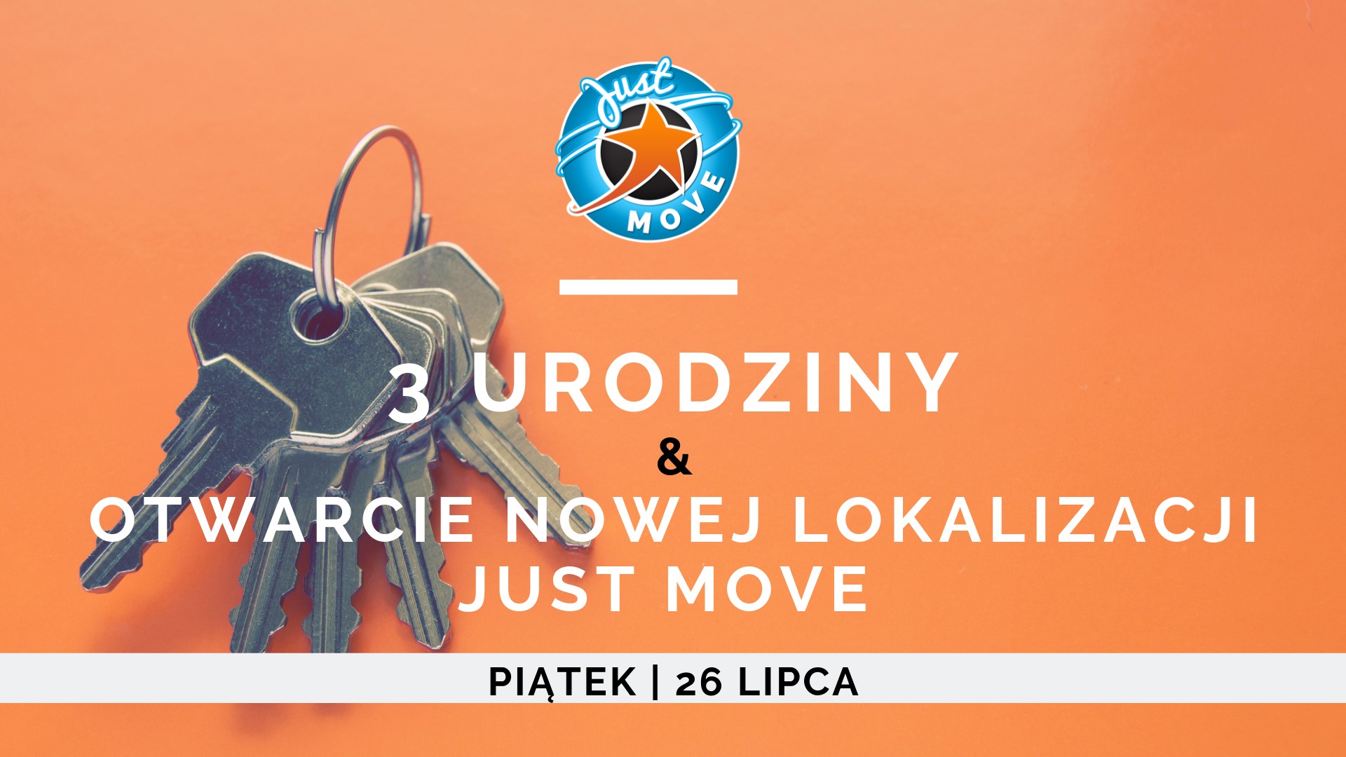 3 urodziny i otwarcie nowej lokalizacji Just Move