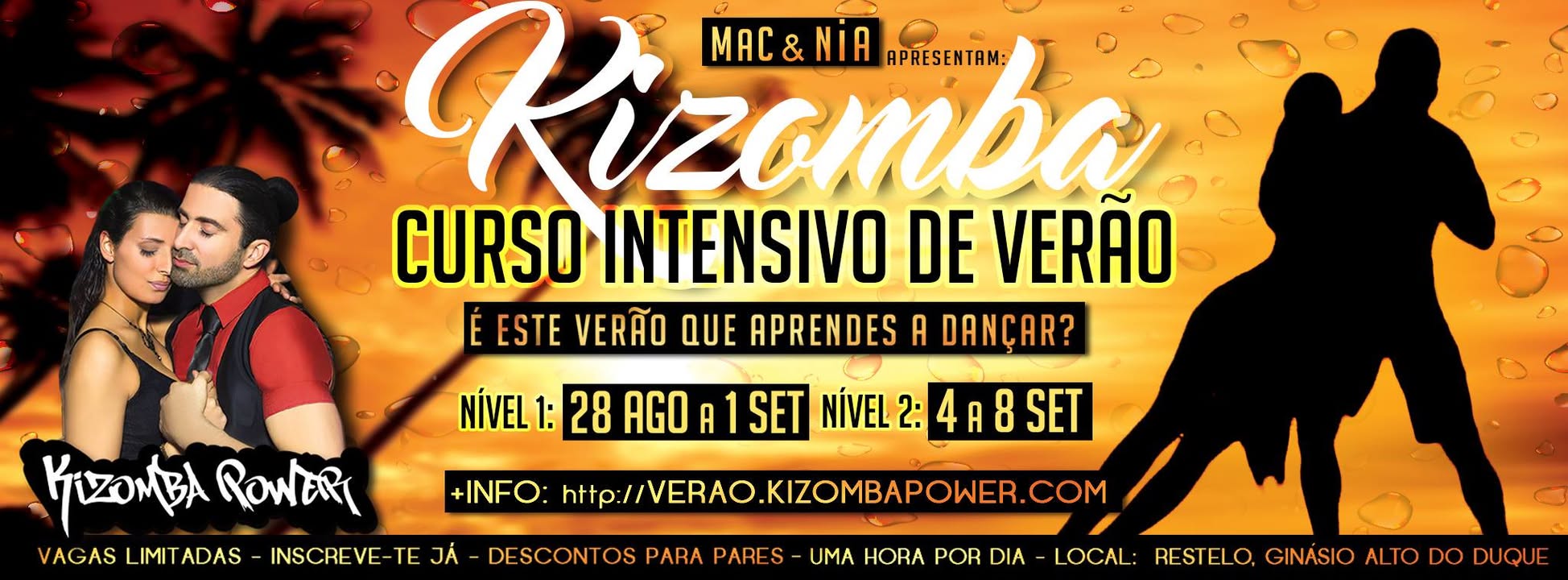 Verão Kizomba Power - Curso Intensivo