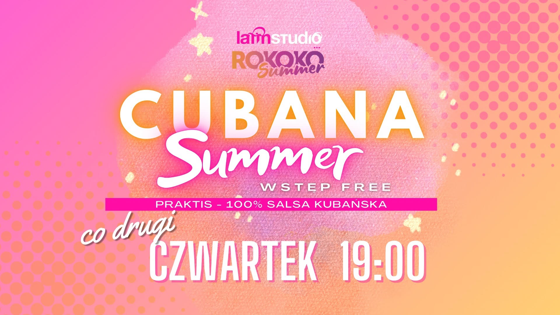 🌴 Cubana Summer 100% salsa kubańska 🌴 - PRACTIS ✨WEJŚCIE FREE🤩