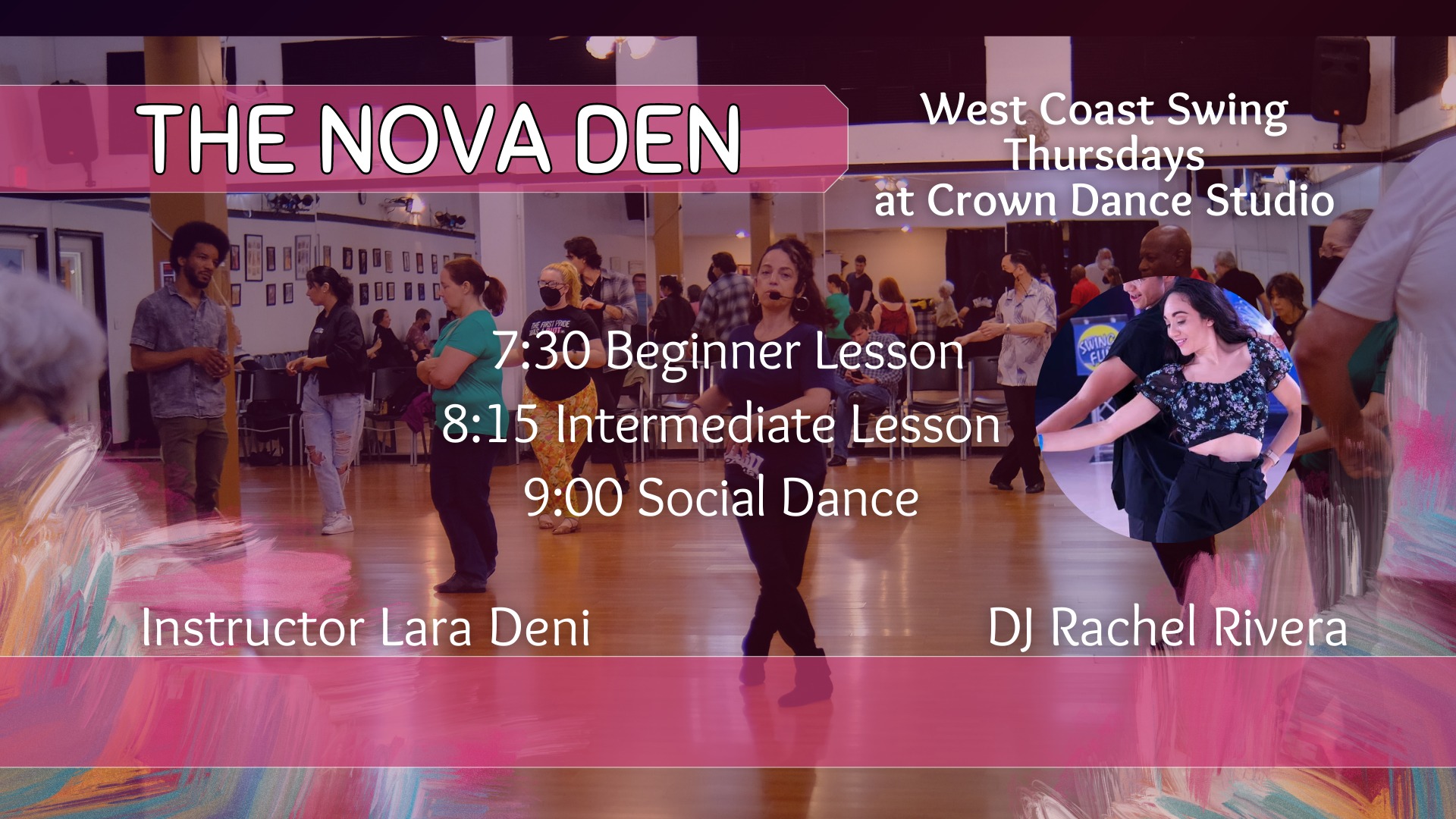 THE NOVA DEN- West Coast Swing Thursdays
