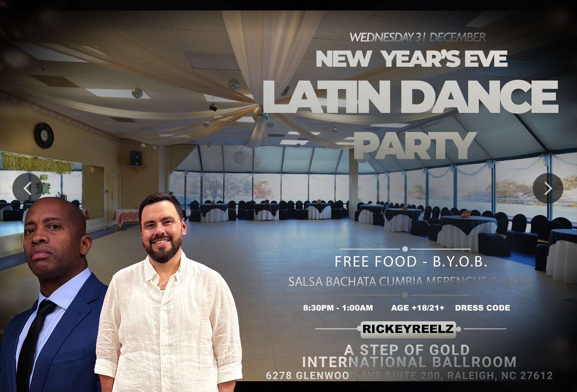 Epic NEW YEAR'S EVE Latin Dance Party-DJ Siix