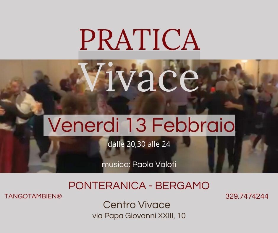 PRATICA VIVACE Ponteranica-BERGAMO TJ Paola Valoti